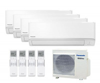 Мульти сплит-система Panasonic 4 x CS-TZ25WKEW / CU-4E27PBD