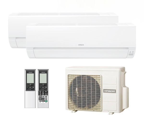 Мульти сплит-система Hitachi 2 x RAK-18RPE / RAM-40NP2E
