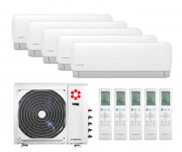 Мульти сплит-система Kentatsu 5 x KMGA26HZRN1 / K5MRB120HZRN1