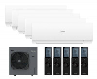 Мульти сплит-система Casarte 5 x CAS25CX1/R3-W / 5U105CM1/R3