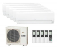 Мульти сплит-система Hitachi 5 x RAK-18RPE / RAM-90NP5E